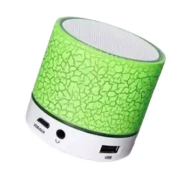 Mini Parlante Verde Bluetooth D29: Ideal Para Casa Y Viajes