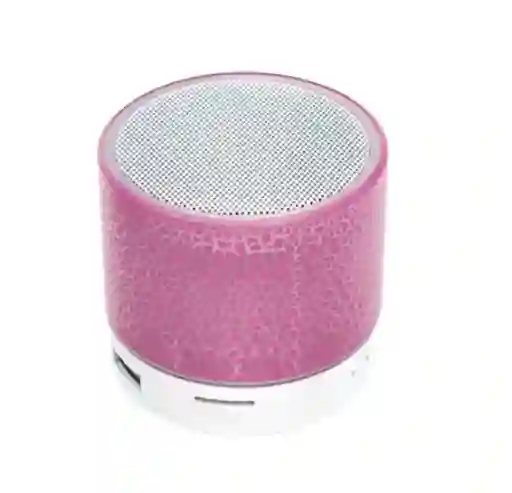 Mini Parlante Rosado Bluetooth D29: Sonido Compacto Y Potente