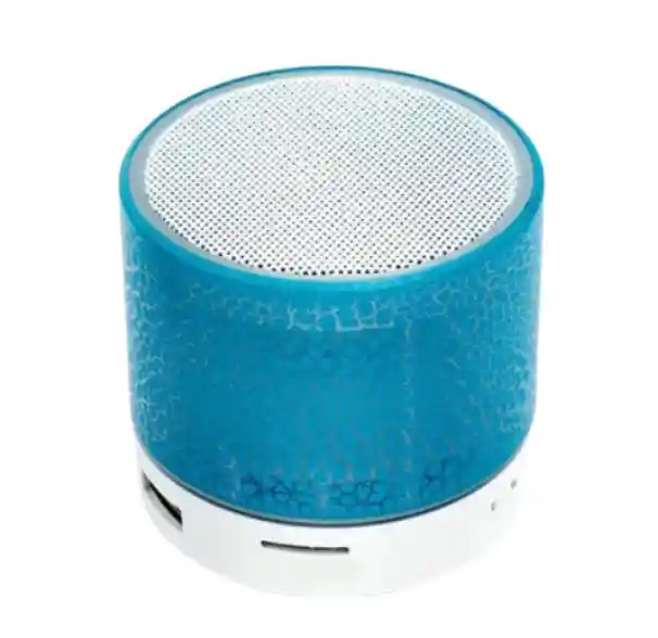 Mini Parlante Azul Bluetooth D29: Sonido Compacto Y Potente