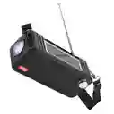 Parlante Solar Portátil Tg-637 Negro