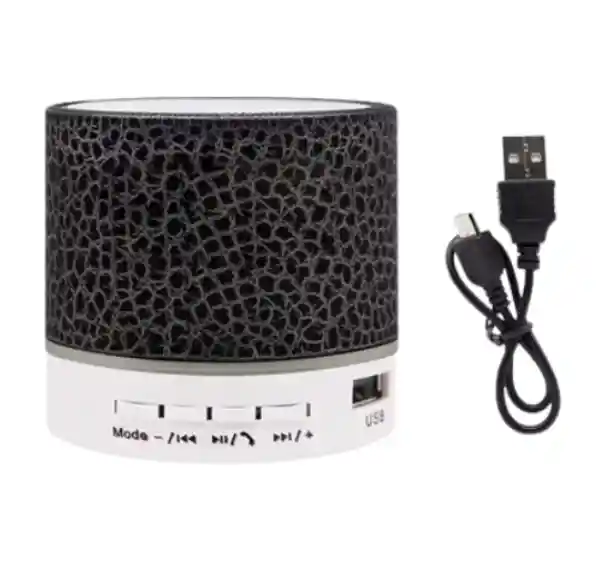 Mini Parlante Negro D29: Música Donde Quieras