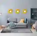 Espejos Decorativos De Pared Redondos Circulares X 3 Unidades