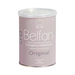 Colageno Hidrolizado Belfan Polvo Original Lata 300 G