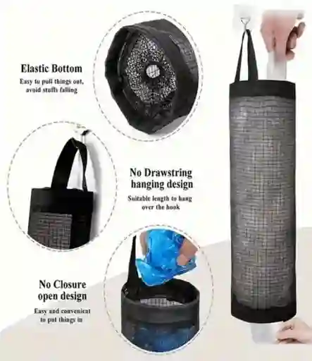 Organizador De Bolsas Plasticas Para Colgar
