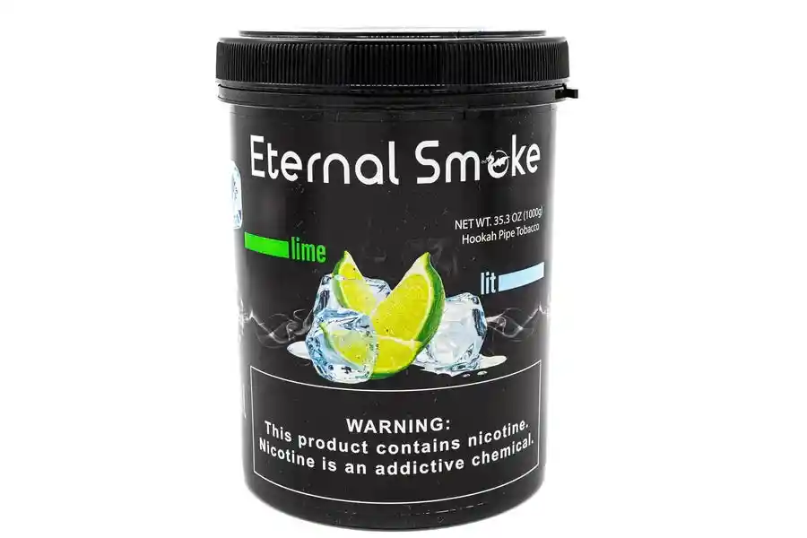 Esencia Eternal Smoke 1kg Para Hookah- Narguila - Lime Lit