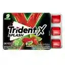 Chicle Trident Splash Fresa/limón X 17.1 G