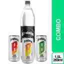 Combo Bretaña Soda 1.5 + 3 Seltzers Bretaña