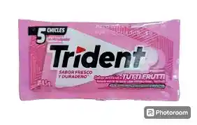 Chicle Trident Tutti Frutti X 5 Und