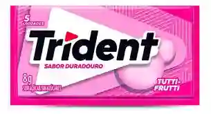 Chicle Trident Tutti Frutti X 5 Und