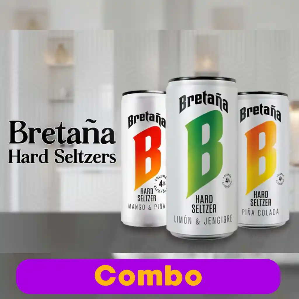 Combo Hard Seltzers Bretaña