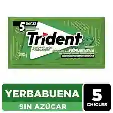 Chicle Trident Yerba Buena