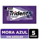 Chicle Trident Mora Azul X 5 Und