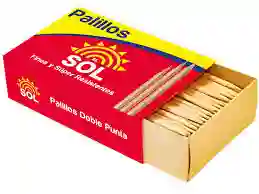 Palillos De Madera El Sol