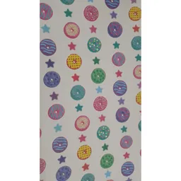 Papel Regalo Natural Donas X2unid