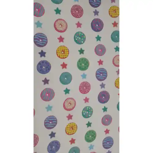 Papel Regalo Natural Donas X2unid