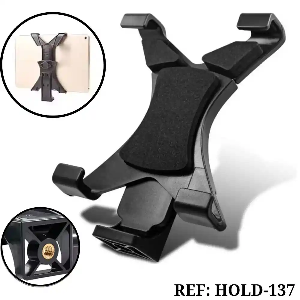 Base Soporte Gancho Con Rosca Para Tripode Monopod Hold-137