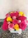 Cubo De Rosas