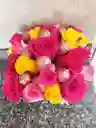 Cubo De Rosas