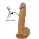 Dildo Realista Sexuality Blessed 7.9" Articulable