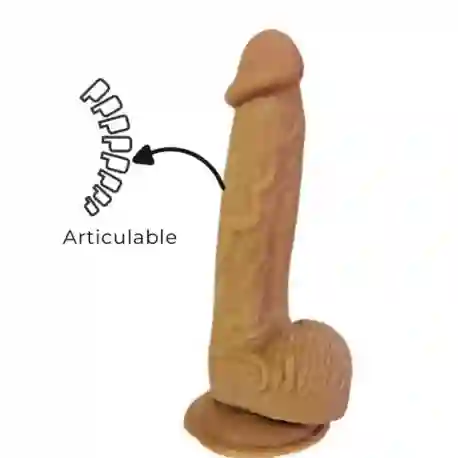 Dildo Realista Sexuality Blessed 7.9" Articulable