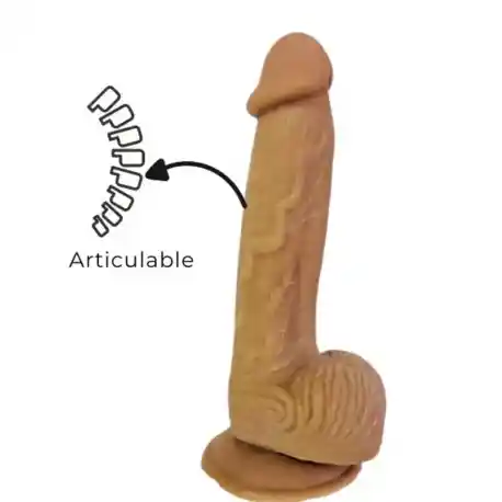 Dildo Realista Sexuality Blessed 7.9" Articulable