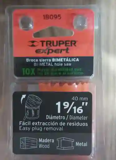 Copa Sierra Bimetal 1.9/16 (40mm)
