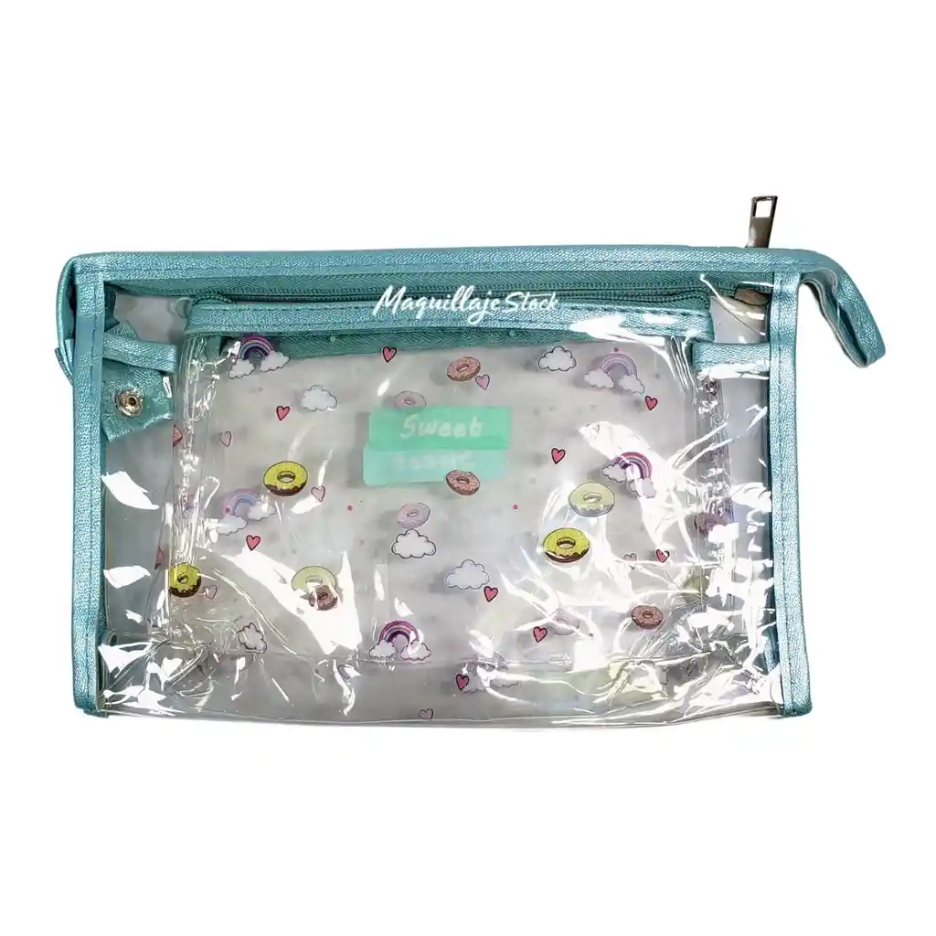 Cosmetiquera Transparente X2 La-9675
