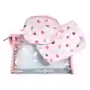 Cosmetiquera X3 Fresa Y Sandía La-11527