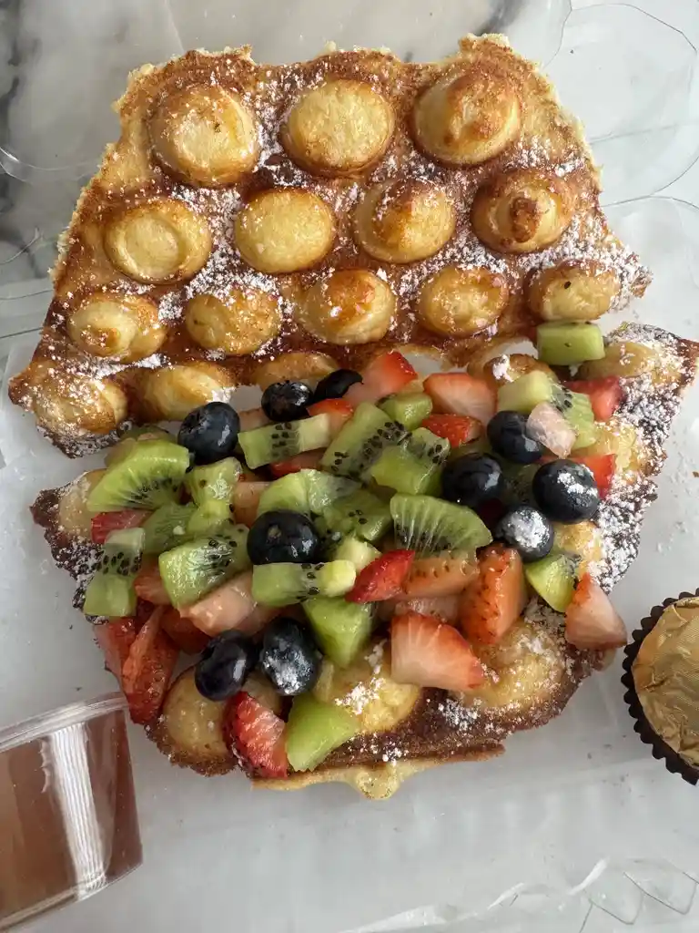 Waffle Frutal