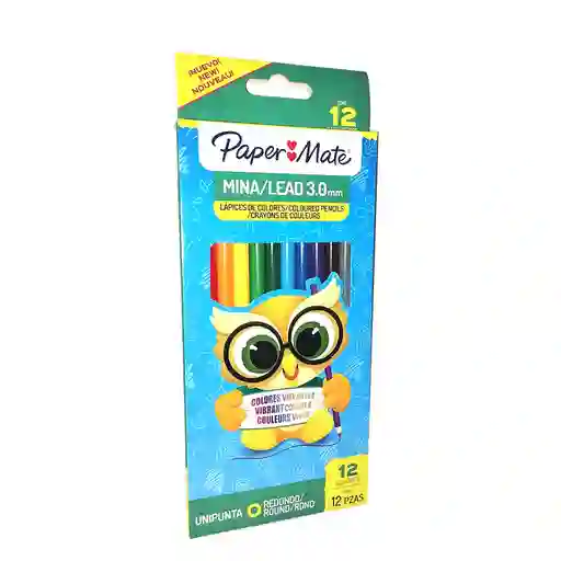 Color Largo Uni Punta 12 Un Paper Mate