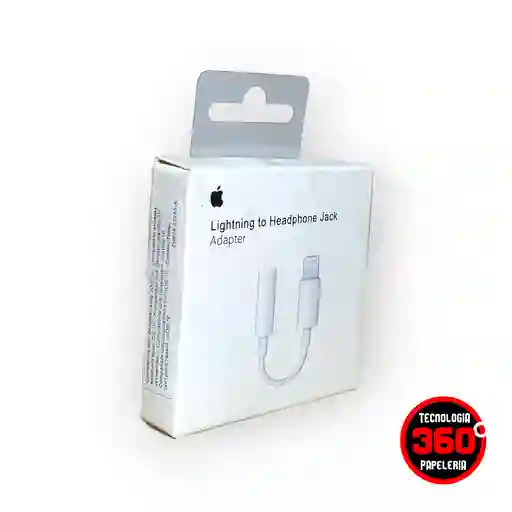 Adaptador Lightning A Jack 3.5 Iphone