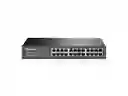 Tp-link, Switch 24 Puertos 10/100 Escritorio/rack Tl-sf1024d