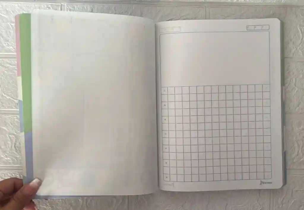 Cuaderno Cocido Norma A Mi Primer Cuaderno Pre-cuadritos A Niña