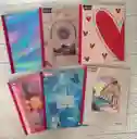 Cuaderno Cocido 50h Linea Niña Expresarte Norma Con Stickers