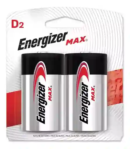 Pila Bateria Alcalina Max D2 Energizer E95bp/e0622500