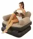 Sofa Cama Inflable De Doble Uso Plegable Multifunción
