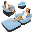 Sofa Cama Inflable De Doble Uso Plegable Multifunción