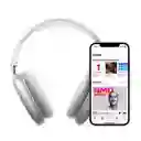 Diadema Audífonos Inalámbricos Apple Generación Color Plata Airpods Max Recargables Almohadilla Magnética Portátil + Estuche