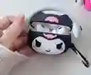 Funda Protector Audífonos Airpods Pro 2 Apple Muñeca Kuromi