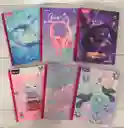 Cuaderno Cocido 100 Hojas Cuadros Niña Expresarte Norma Con Stickers