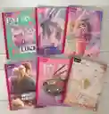 Cuaderno Cocido 100 Hojas Cuadros Niña Expresarte Norma Con Stickers