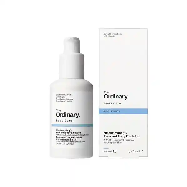 The Ordinary Crema Facial Y Corporal Niacinamide 5% Face And Body Emulsion