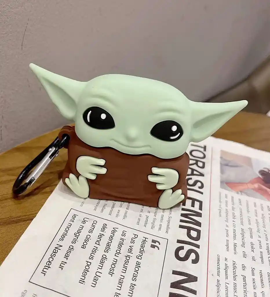 Funda Protector Forro Audífonos Airpods Pro 2 Apple Baby Yoda