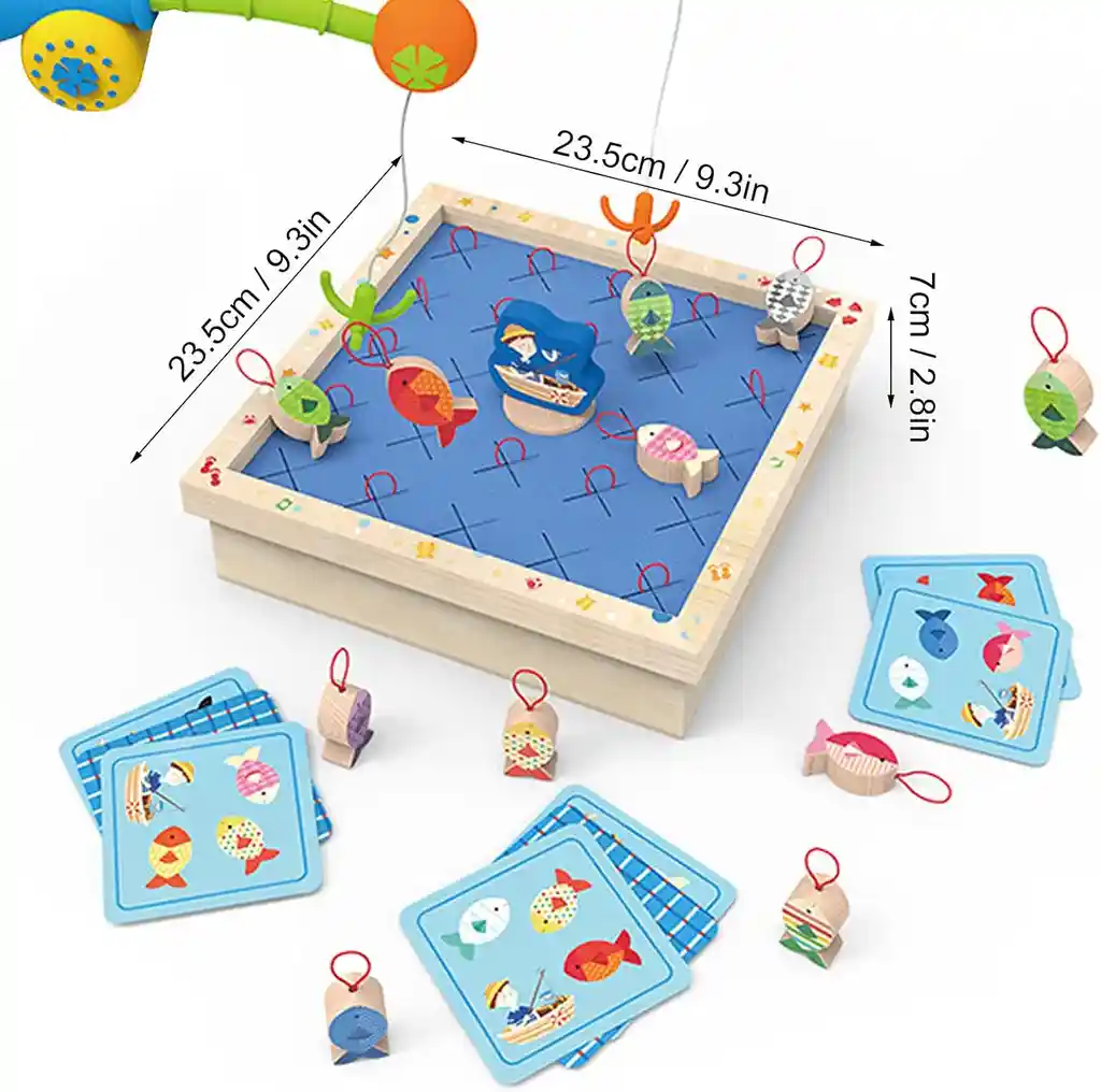 Juego De Pesca, Juguete De Pesca De Interacción Duradera Para Niños Pequeños