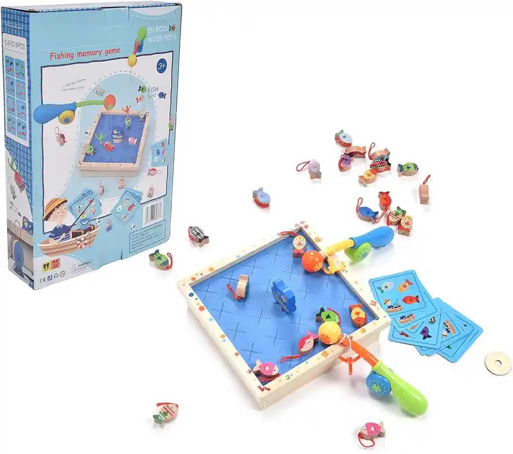 Juego De Pesca, Juguete De Pesca De Interacción Duradera Para Niños Pequeños