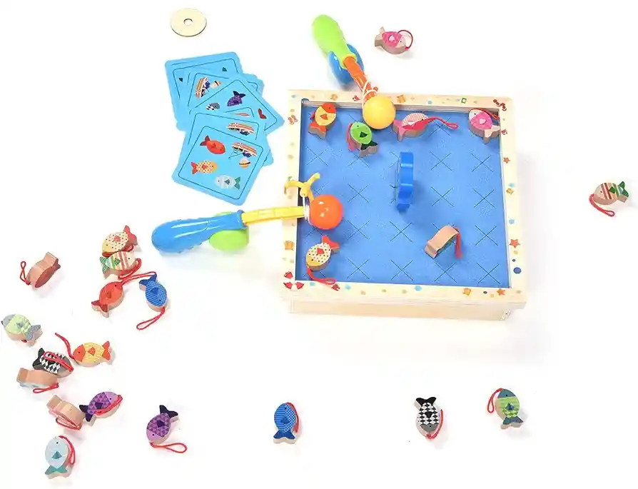 Juego De Pesca, Juguete De Pesca De Interacción Duradera Para Niños Pequeños