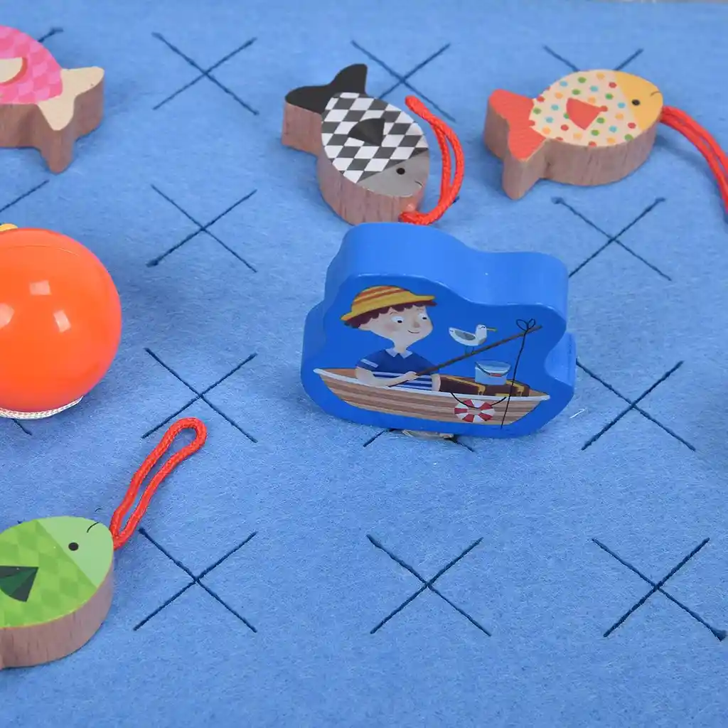 Juego De Pesca, Juguete De Pesca De Interacción Duradera Para Niños Pequeños