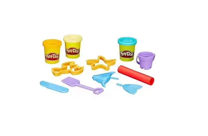 Juego Set Didáctico Play-doh Con Moldes Y Herramientas Niños