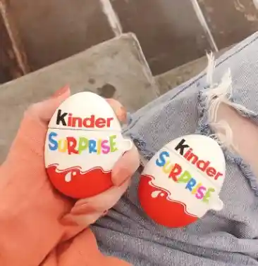 Funda Protector Airpods Pro 2 Apple Huevo Kinder Surprise