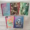Cuaderno Cocido 50h Cuadros Niña Expresarte Norma Con Stickers